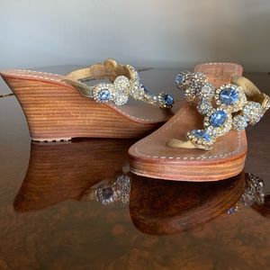 Mystique “Bellevue” Wedge Sandals